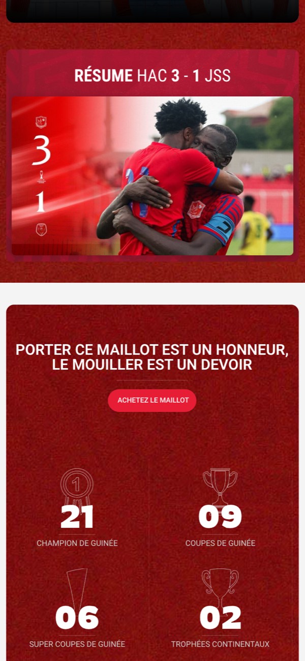 Horoya AC — Palmarès
