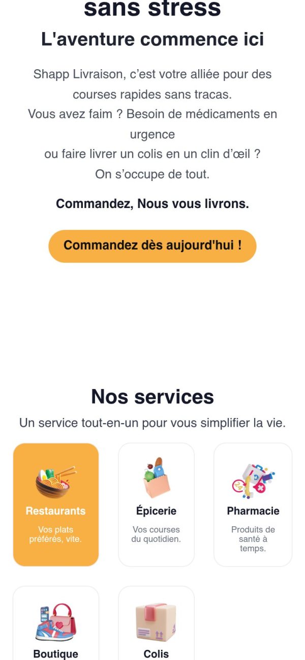 Shapp Livraison —
